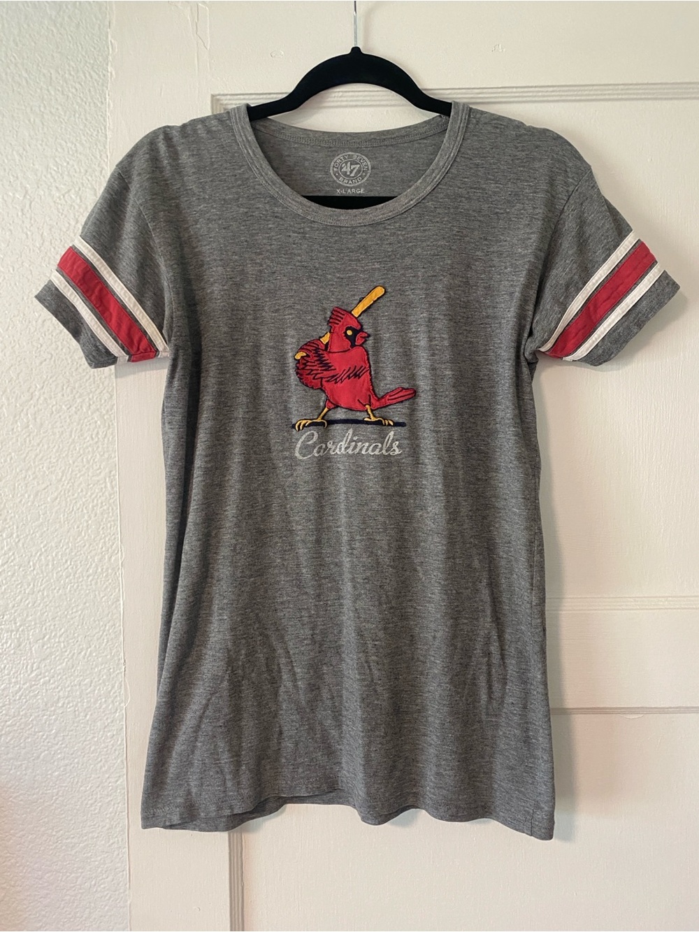 St. Louis Cardinals Women’s Fitted Tee with Vintage logo